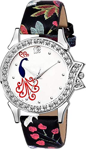 Maa Creation Quartz Movement Analogue Multicolour Belt White Dial Womens Watch (B07NBW9H6Z) Amazon Price History, Amazon Price Tracker