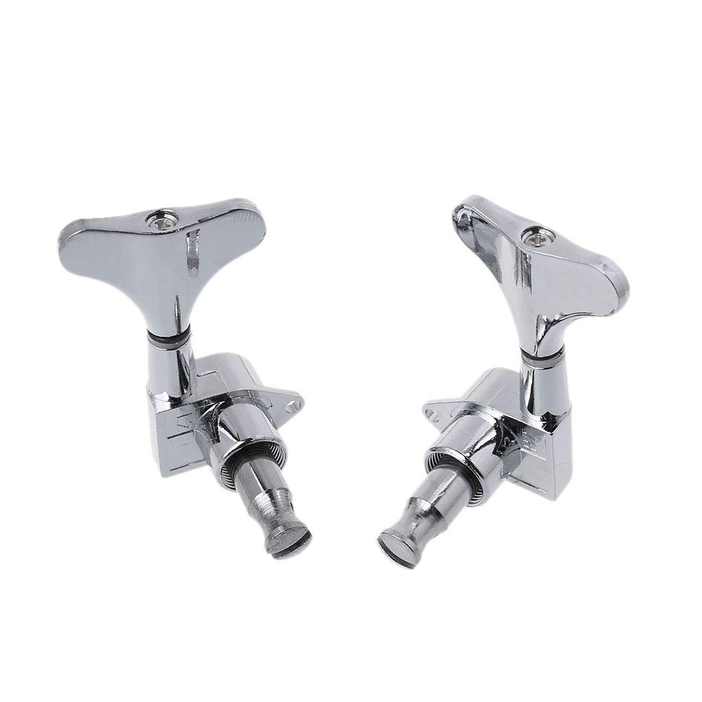 4 String Bass Guitar Sealed Tuners Tuning Pegs Machine Heads 2R