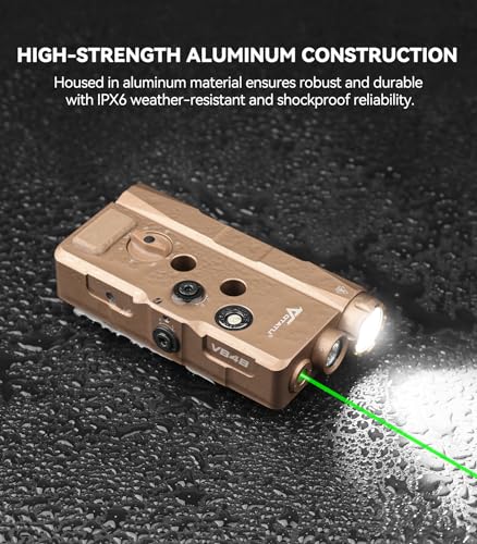 Image of V848 Laser Light Combo, Green /IR Laser 1700LM Flashlight /IR Illuminator