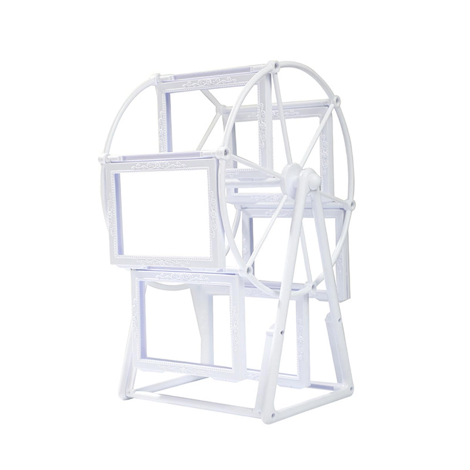 JDJUBOA Picture Frames,Pictures Photo Frame Rotating Bearing Wheel Picture Frame Windmill Picture Frame Rotating for Home