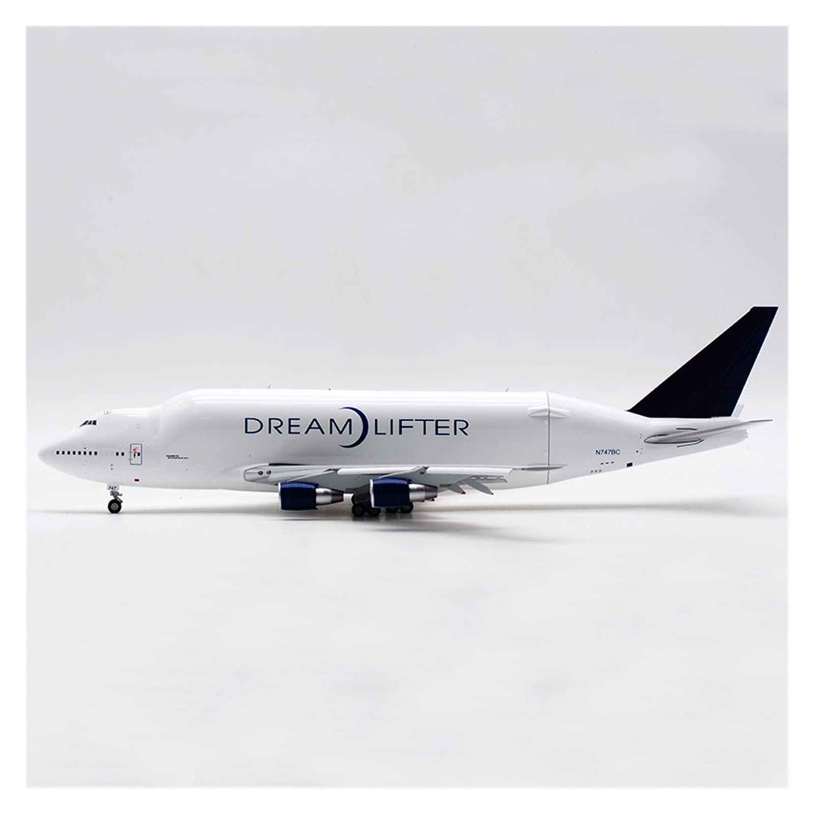 1 200 per 747 B747-400LCF N747BC Dream Lifter Modello di Aereo Giocattolo con Ruote del Carrello di atterraggio per la Raccolta e la visualizzazione