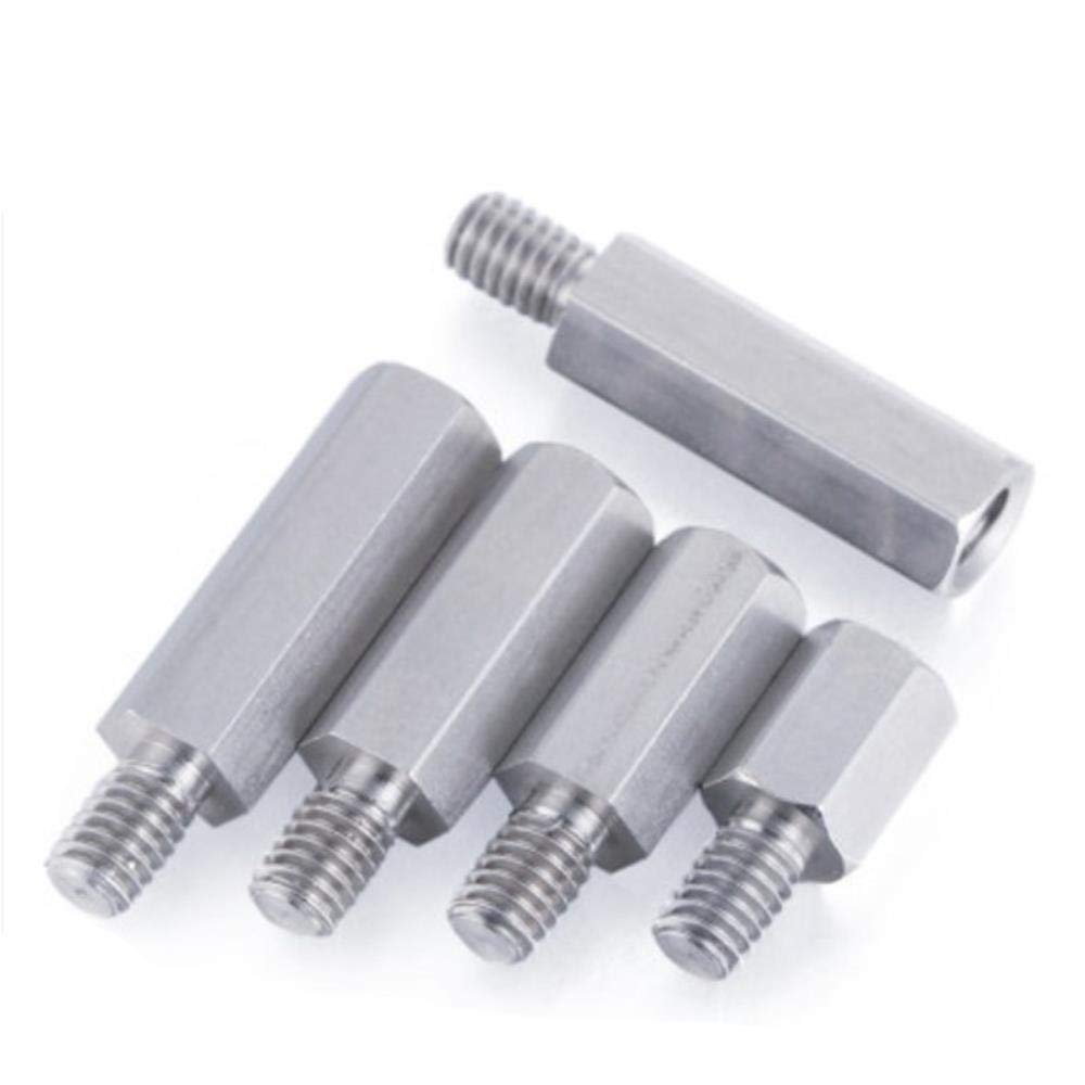 M4 Male-Female 304 Stainless Steel Hex Column Standoff Support - Foto 2