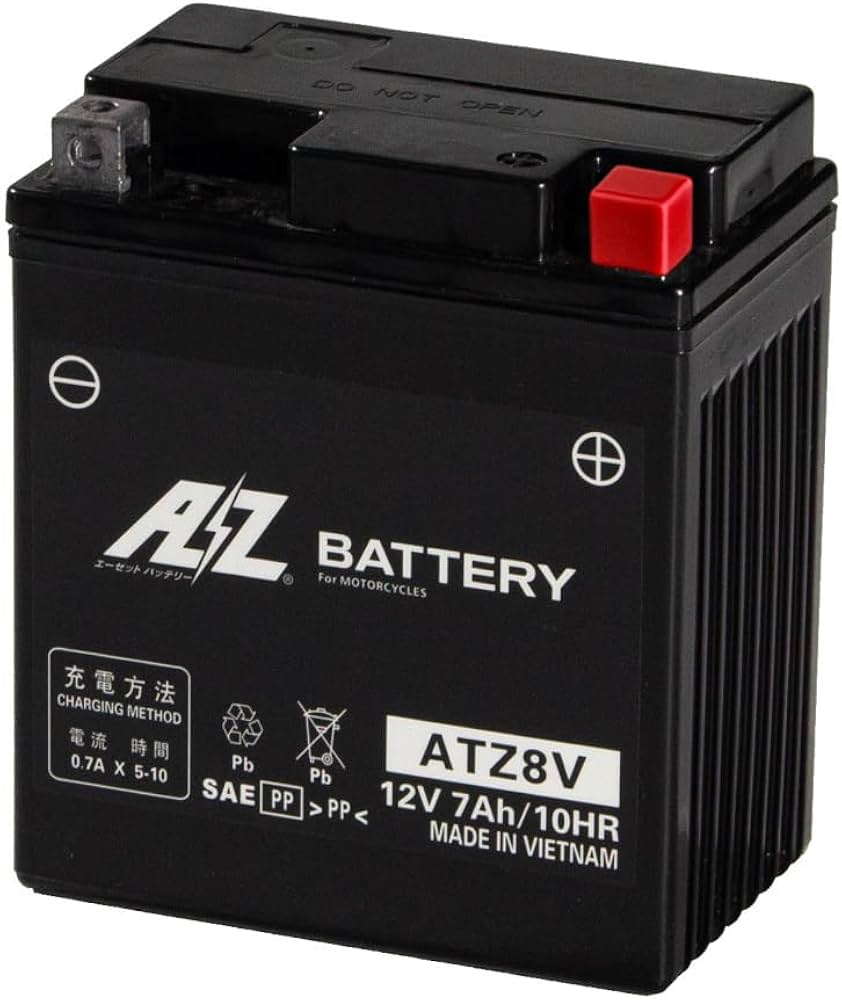 Amazon | AZ ( エーゼット ) シールド型 バイク用バッテリー [ 液入 Amazon | AZ ( エーゼット ) シールド型 バイク用バッテリー [ 液入