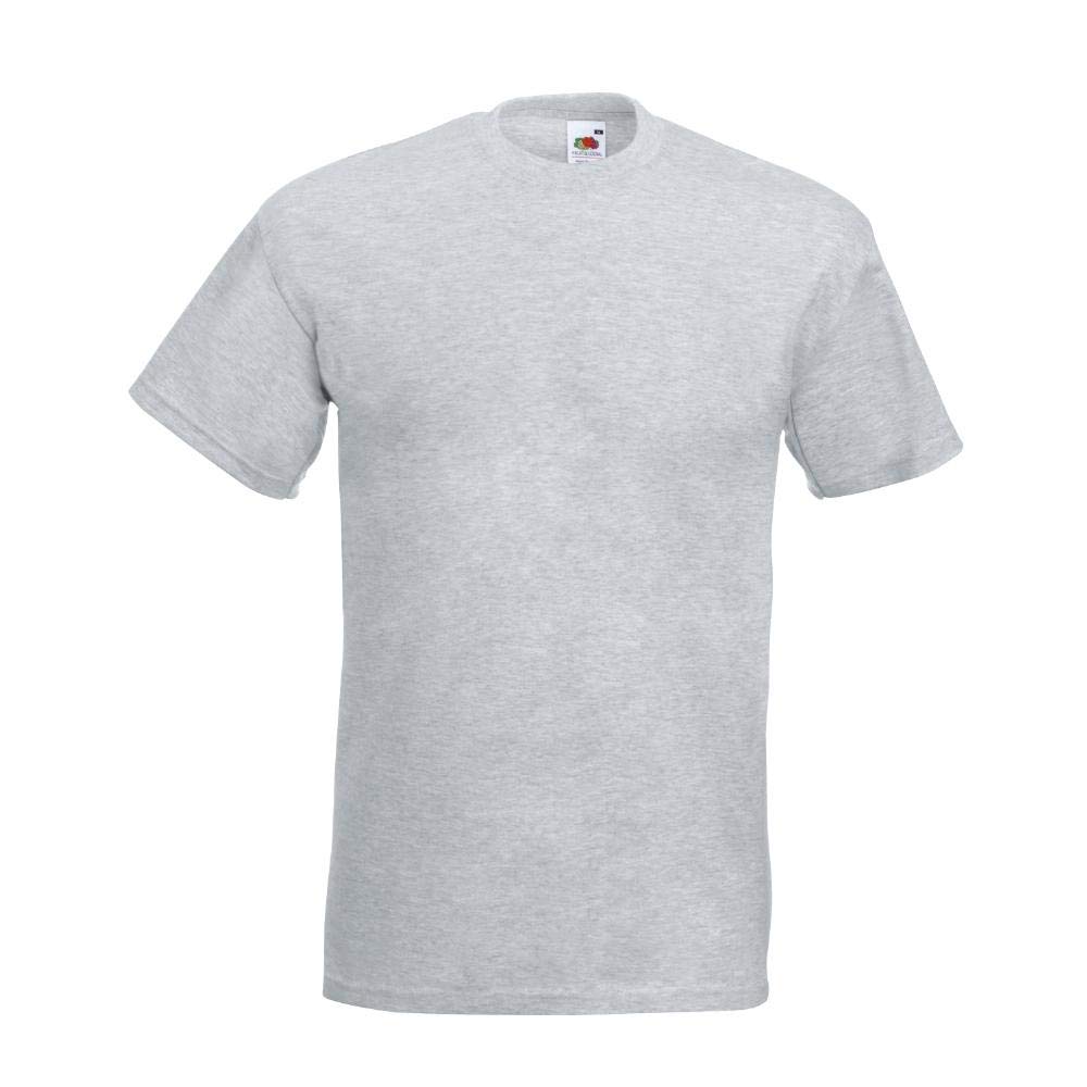 Fruit of the Loom Super Premium T-Shirt - Grey - Medium