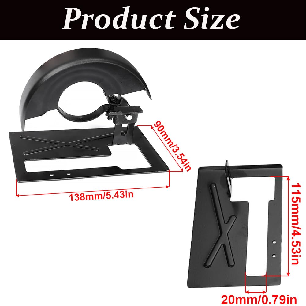 Cutting Machine Base, Bracket Protective Cover, Angle Grinder Protective Cover, Accessories Shield Cover - Image 2