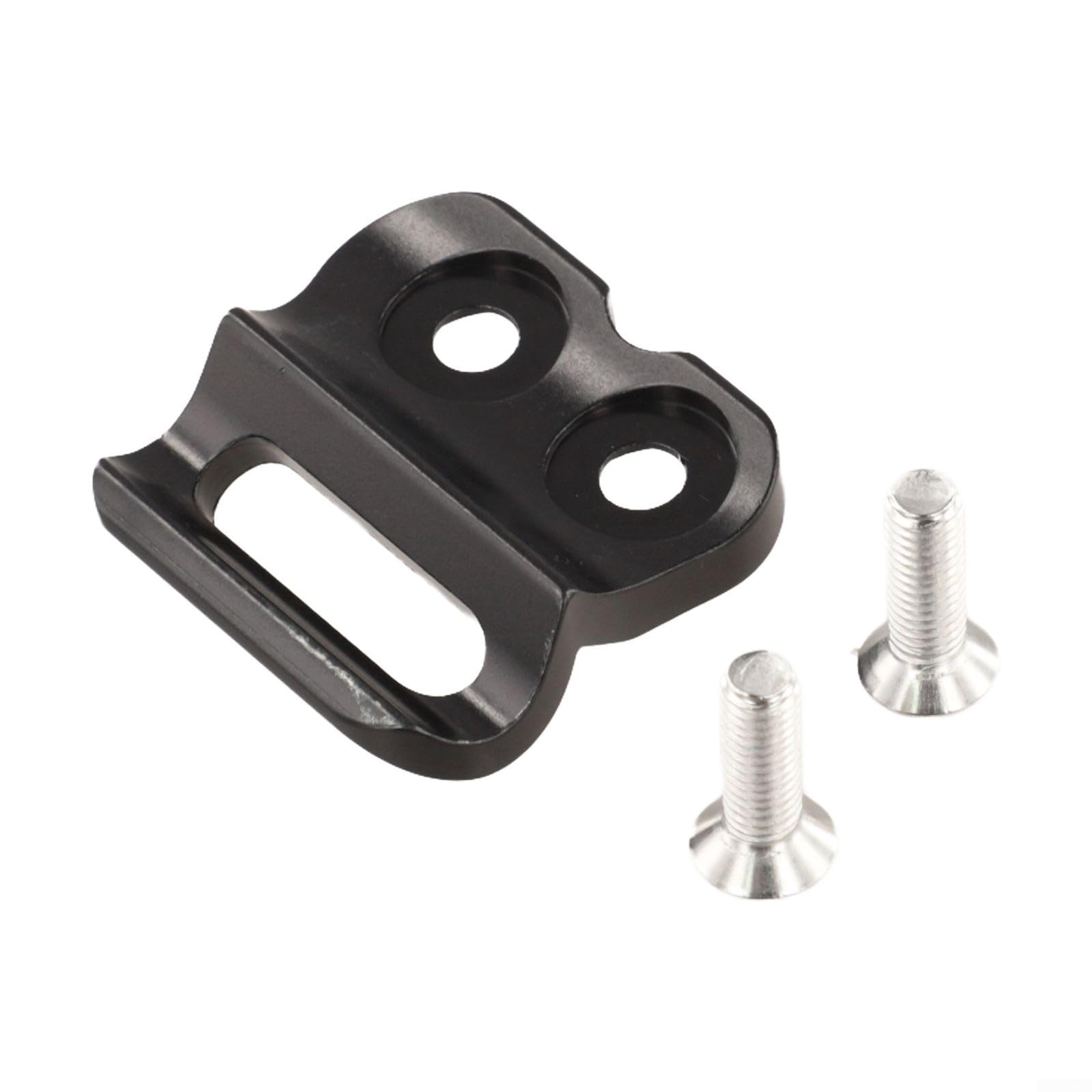 Front Derailleur Hanger for Giant Road Bike Frames - CNC Alloy Adapter with 16mm Screw Distance Black
