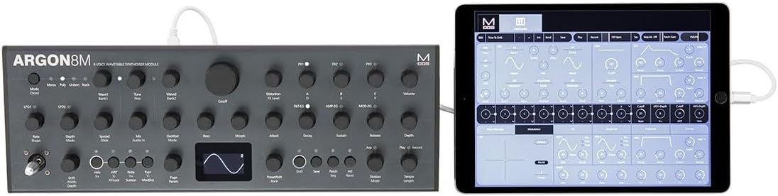 Modal Electronics ARGON8M 8 Voice Polyphonic Wavetable Synthesizer Module