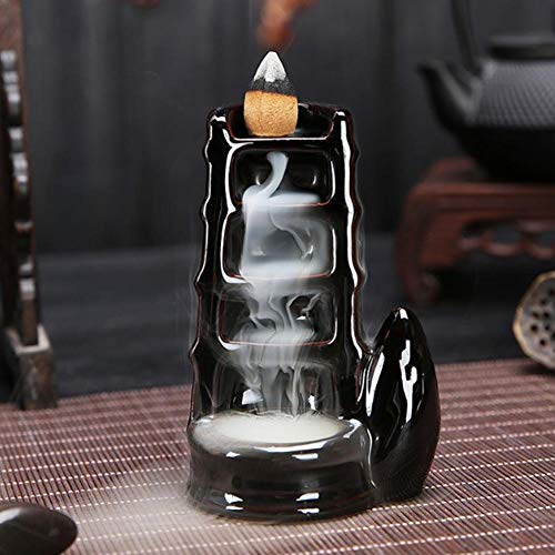 Incenso Bruciatore Ceramica Fumo Backflow Porta