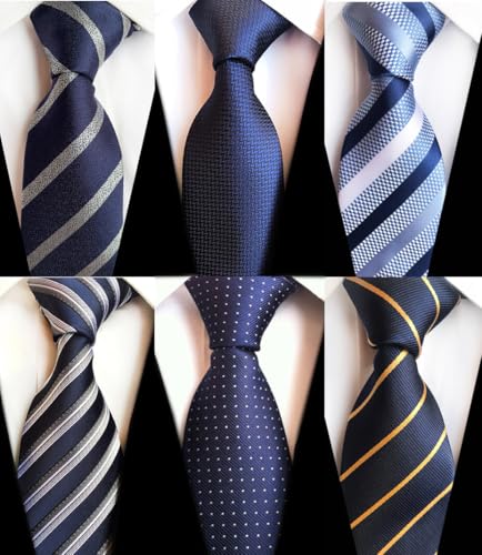 Image of Men's Necktie Classic Tie Woven Jacquard Neck Ties
