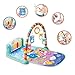 Tappetini gioco e palestrine per bambini, Tappetino da Gioco Palestrine Tappeto per Bambini con Pianoforte per l'apprendimento per neonati maschi 0-12 mesi (Verde)