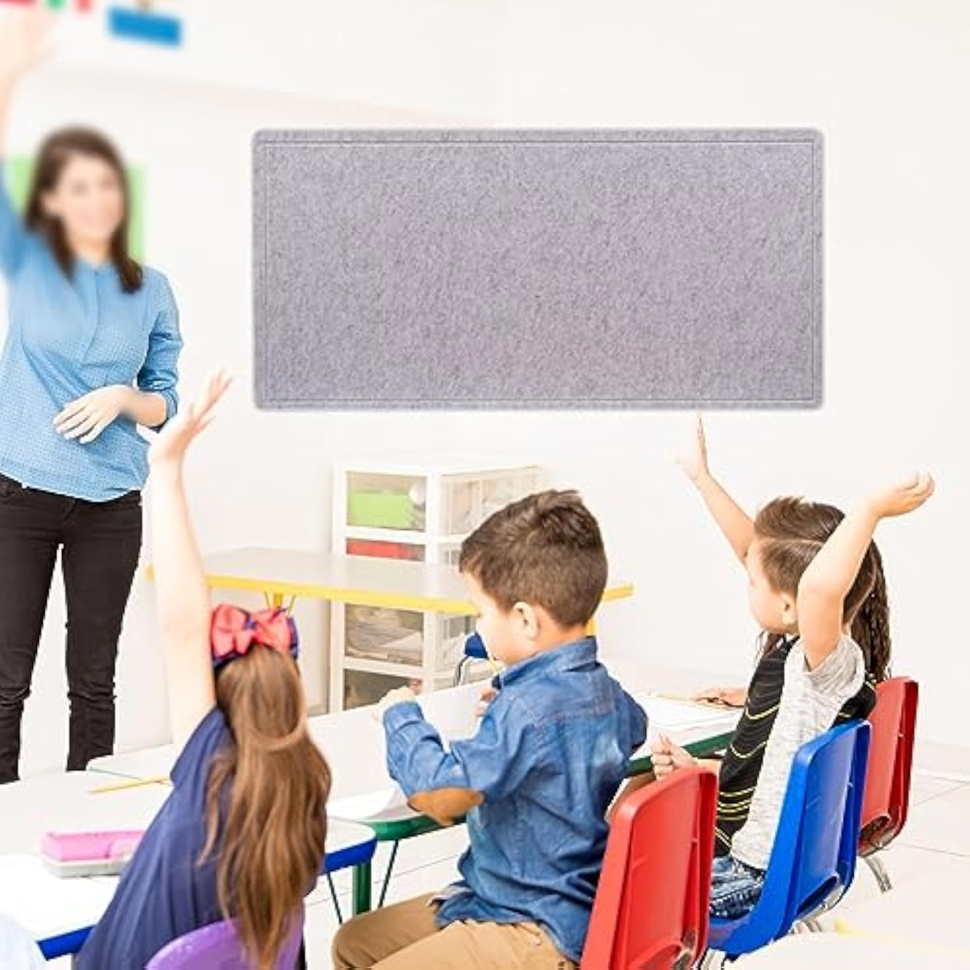 Bulletin Board Notes Felt Board for Preschool Drawing Room Restaurant Office