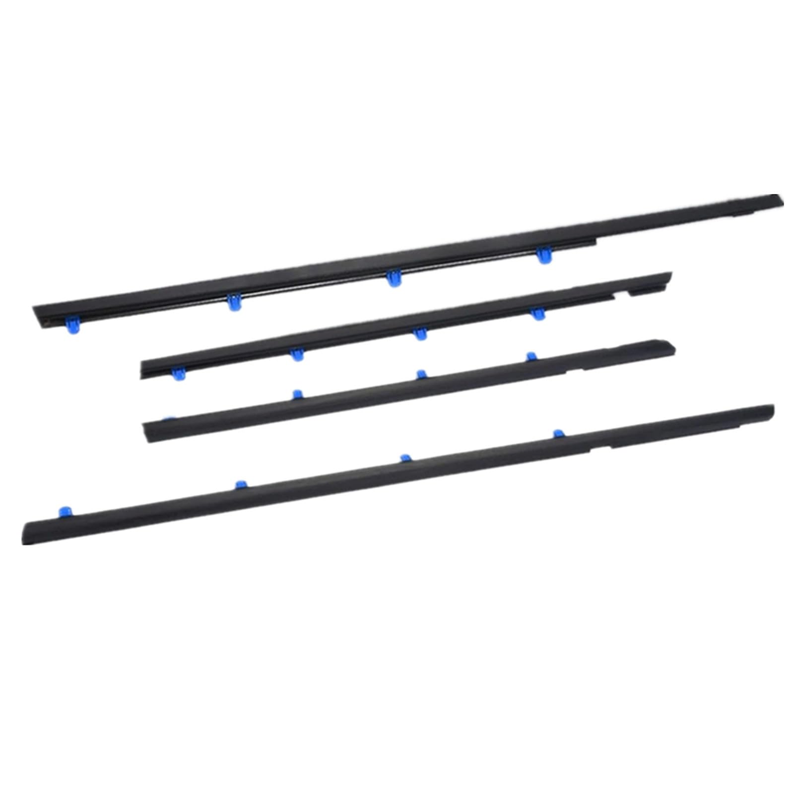 Glilar One Color Automotive Window Seals Compatible With Civic Sedan 2012 2013 2014 2015 Car Window Weatherstrips Door Moulding Trim Belt Glass Sealing Belts 72950-Tr0-A01