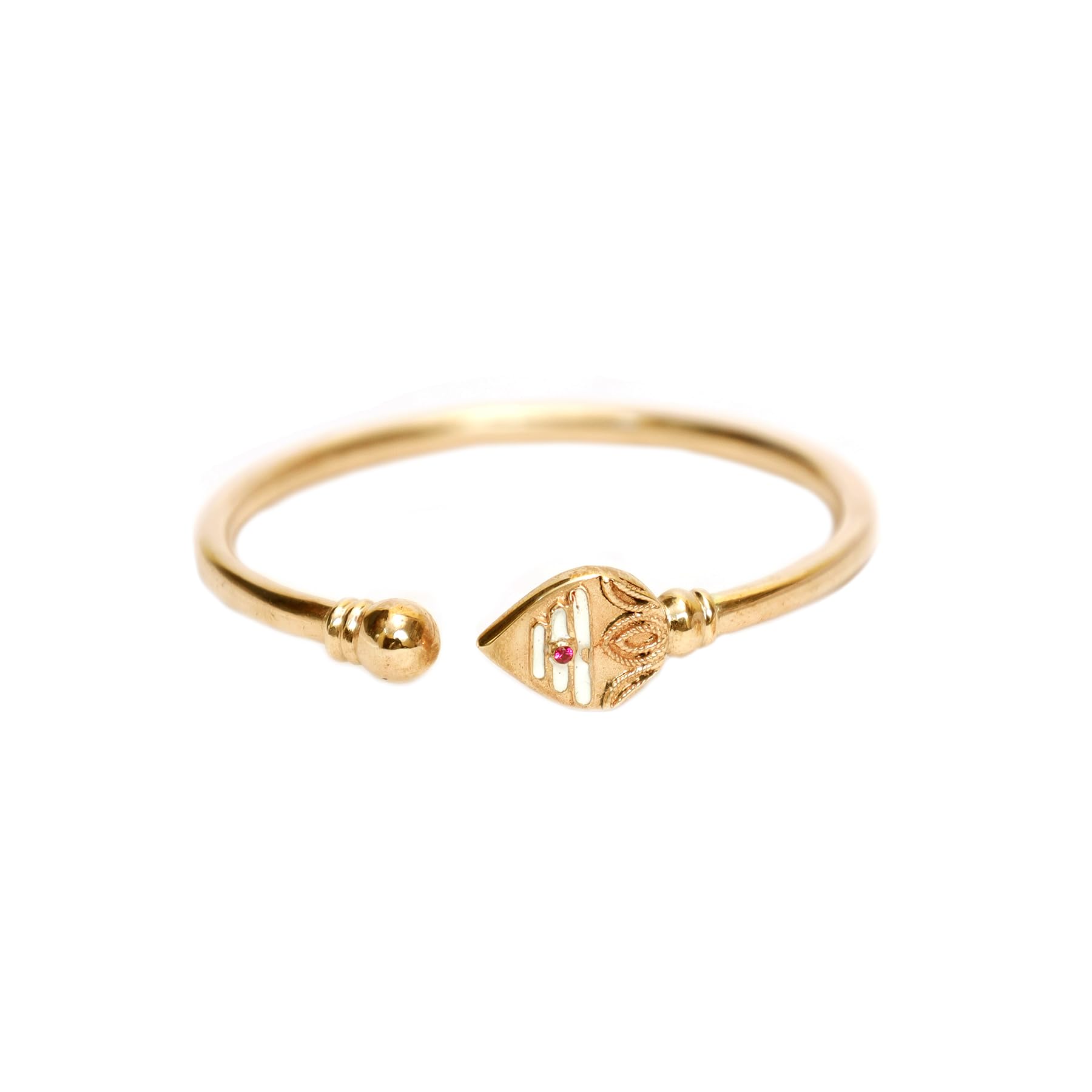 Naveen Metal Works Unisex Panchaloha/Impon/Five Metal Bracelet/Kaapu/Kada-Vel & Balls Kaapu-Big Balls Vel Kaapu Panchaloha Kada (3 (7.67 Cm)) (B0CS6WWL49) Amazon Price History, Amazon Price Tracker
