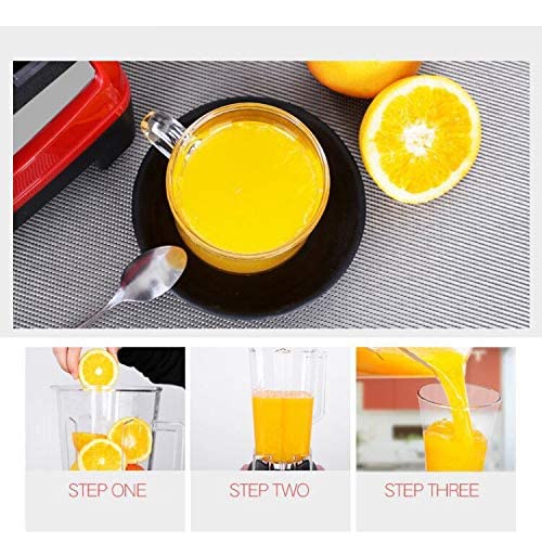 Espremedor, extrator de suco com capacidade de 2L, espremedor de 3 velocidades, 3 ajustes de potênci