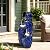 Ultym 29" Ceramic Water Fountain Outdoor, 4-Tier LED Cascading Waterfall