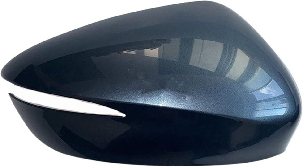 Side Rearview Mirror Cover Cap Door Mirror Shell Compatible with Mazda CX-3 2013-2022 Compatible with Mazda CX-5 2015 2016 (Color : E Right RH),Dark Blue Rh