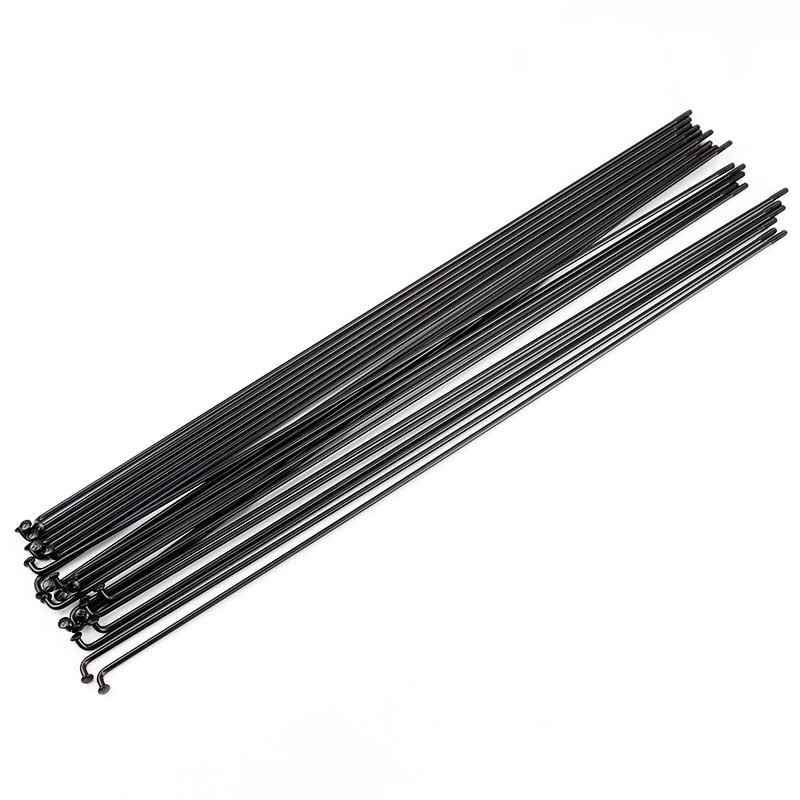 Raggi Bici Raggi for bicicletta 14G 2.0mm con capezzoli for in acciaio inossidabile 75mm-214mm MTB Mountain Bike 36 pz/lotto Raggi Per Bicicletta(125mm)