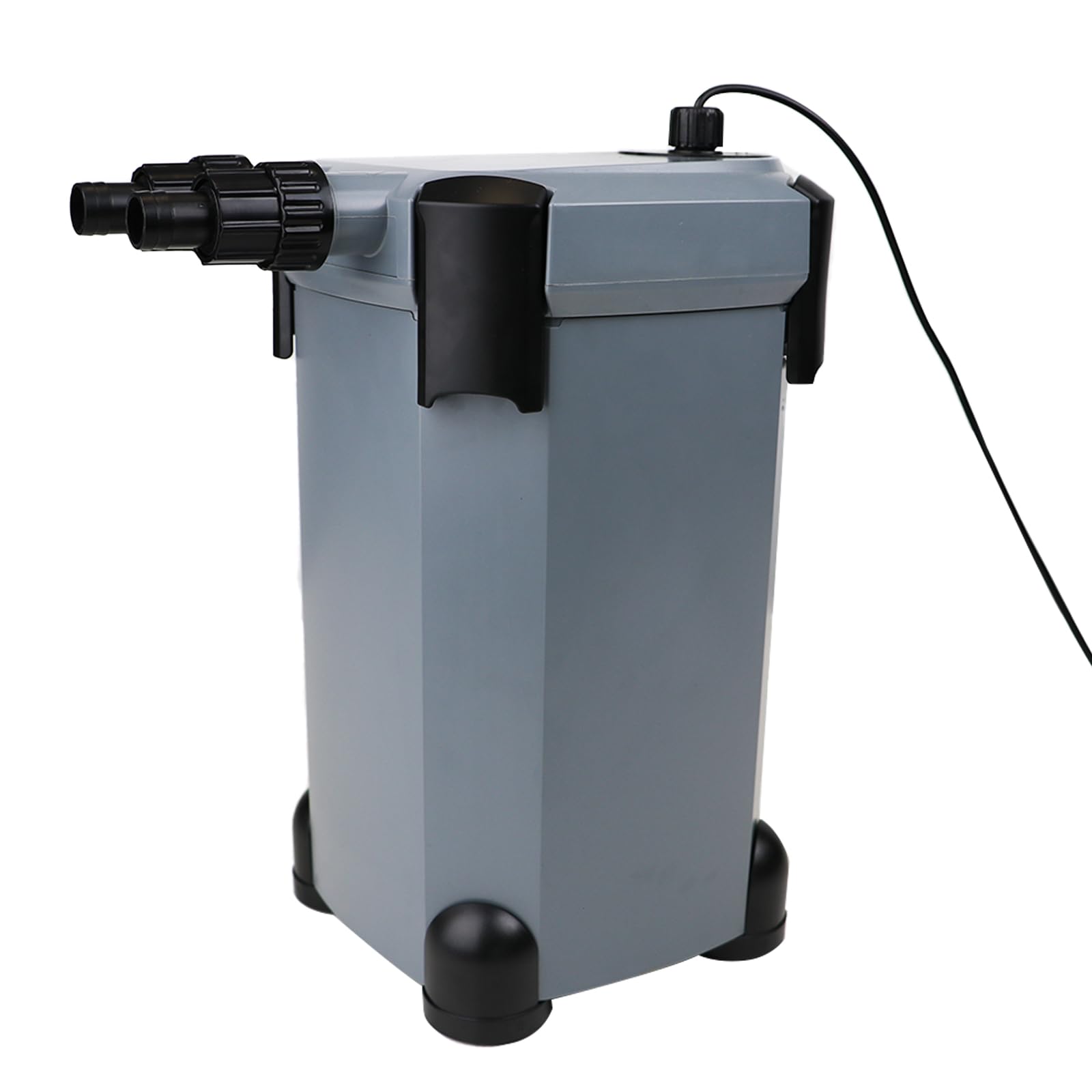 3000L/H Aquarium Canister Filter Pond UV Filter Aquarium Ultra Quiet External Outdoor Pond Garden Waterfall Fish Tank with UV Sterilizer (1000GPH-POND UV)