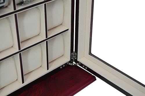 Miniatura 5 de TimelyBuys 30 piezas de madera de cerezo para colgar en la pared caja organizadora de almacenamiento y soporte para el Día del Padre