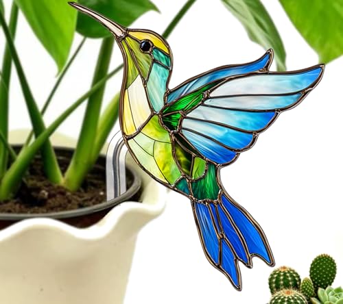 Hummingbird Gifts for Women,Hanging Plant Planter for Indoor Outdoor Garden,Christmas Birthday for...