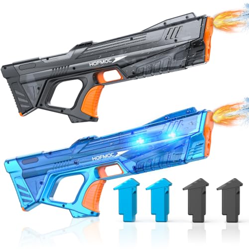 Electric Water Guns 2-Pack with LED