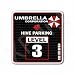 Umbrella Corporation Hive Parking Level 3 Sticker