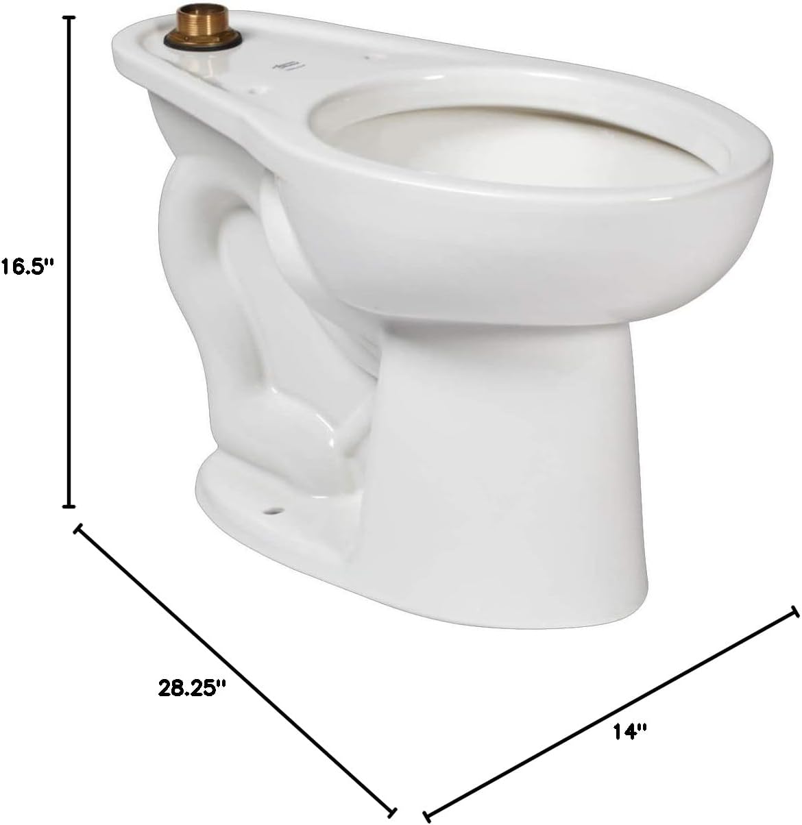 American Standard 3466.001.020 Toilet Bowl, White