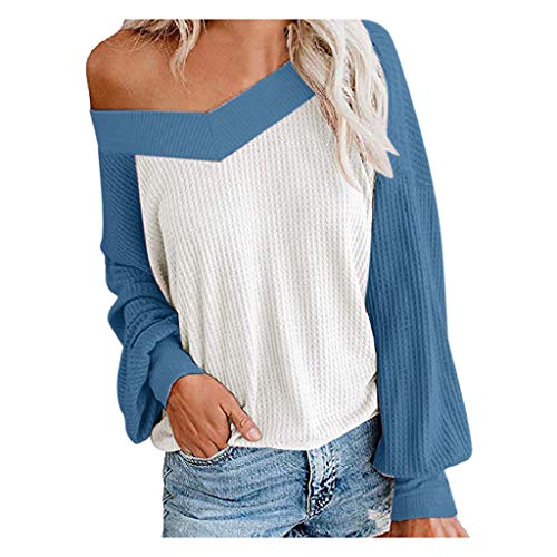 Womens V Neck Henley Shirts Pocket Ribbed Long Sleeve Button Down Tops Casual Loose Fit Tees