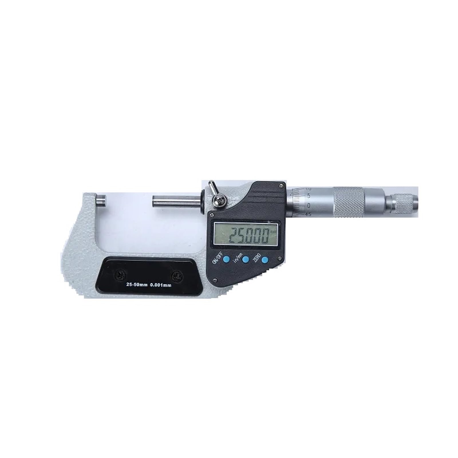 SWENEEN Digital Thickness Gauge 0.001Mm Digital Micrometer Electronic Outside Micrometers Chrome Plated Caliper Gauge Measuring Tools 0-25-50-75-100Mm,25-50mm