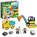 LEGO 10931 Duplo Town Camión y Excavadora con Orugas Juguete de Construcción
