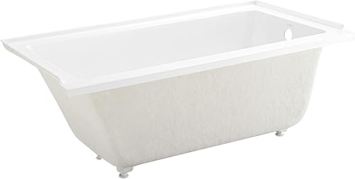 Vista 3 de Swiss Madison Voltaire 66" x 32" Right-Hand Drain Alcove Bathtub BLANCO BRILLO