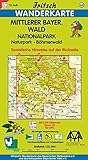  Fritsch Karten, Nr.60, Mittlerer Bayerischer Wald, Böhmerwald: Naturpark und Nationalpark. Touristische Hinweise auf der Rückseite. Mit farbiger ... Langlaufloipen (Fritsch Wanderkarten 1:50000)