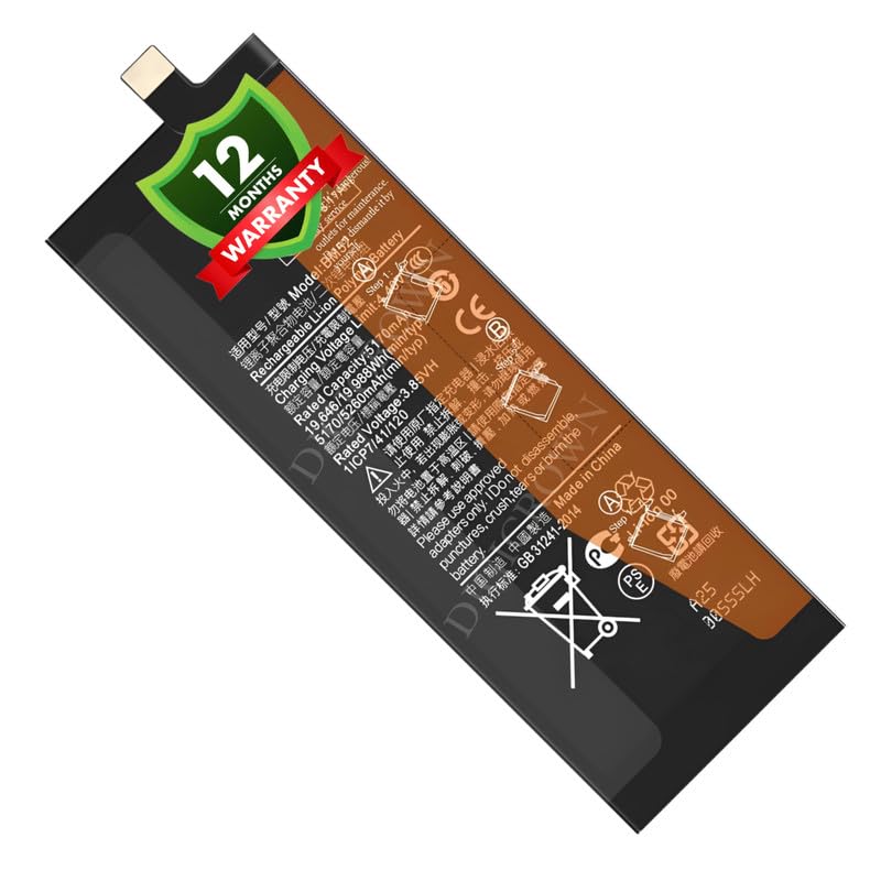 Image of Original BM52 Battery Compatible for Xiaomi Mi Note 10 Lite - (5260mAh) - 1 Year Warranty DF7