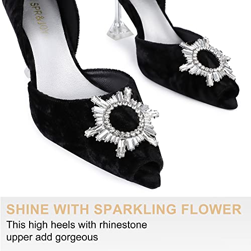 SPR&JOY Women's Pumps Comfort Closed Toe Low Heel Pump Dress Office Wedding Shoes for Women4