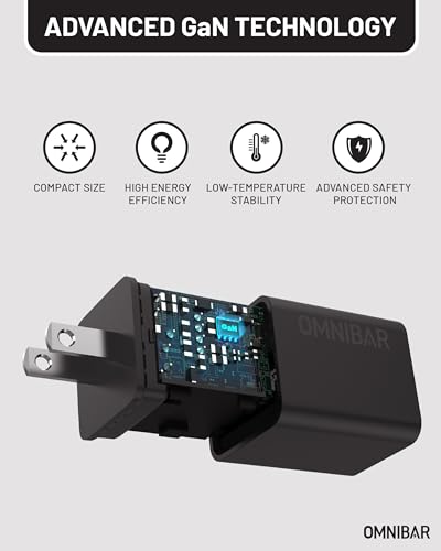 Image of 30W USB C Charger, GaN Compact Type C Charger Fast Charging Block, PD 3.0 PPS USB C Wall Charger Power Adapter for iPhone 17 16 15 Pro Max, Galaxy S26 S25 S24 Ultra, iPad Pro, AirPods 4, Black
