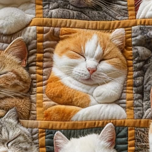 Couverture en flanelle pour chat polaire épais 150x200cm couvre-lit