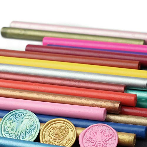 5 stuks meerkleurige kabel flexibele zegelwas was voor postzegels waszegel stempel wax-zegel rood 5 stuks (kleur: roze) - Image 5
