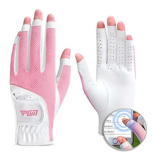 Gants de golf pour femme contre la transpiration et les mains glissantes
