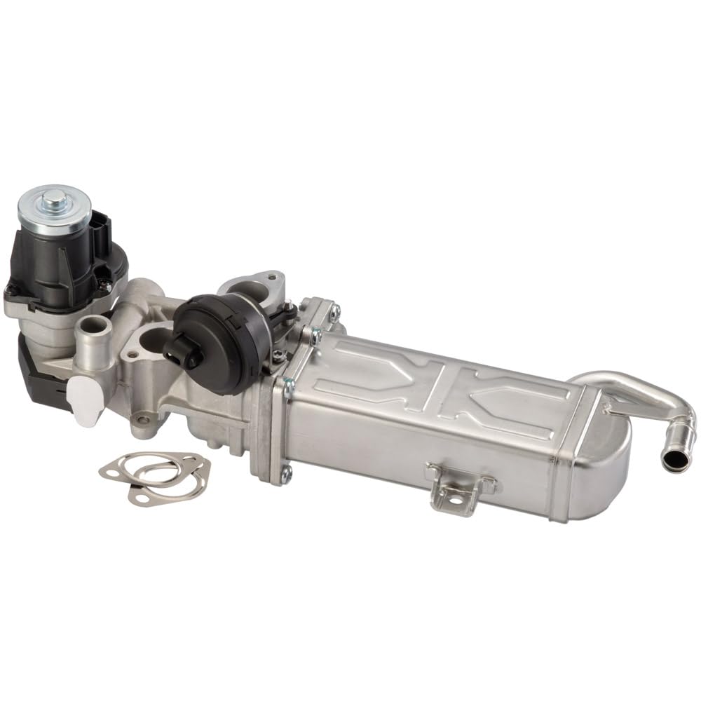 PIERBURG AGR-Ventil + Kühler 7.09720.00.0 | Compatible con: Audi A3, A3 Cabriolet, A3 Sportback, Q3, TT, TT Roadster, Seat ALHAMBRA, ALTEA, ALTEA XL, IBIZA IV, LEON