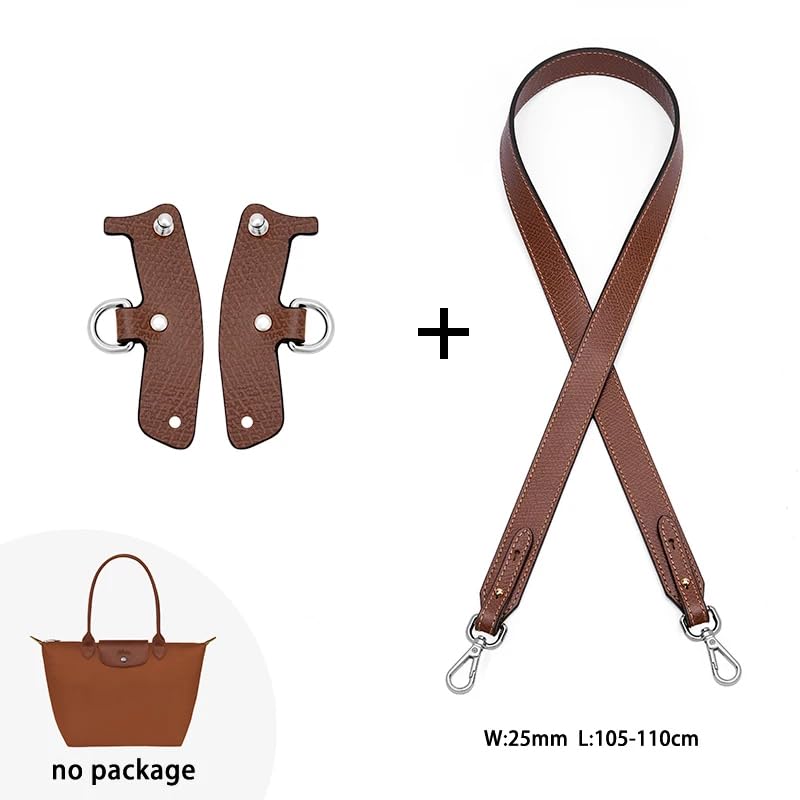 Image of Vachetta Leather Purse Strap Replacement for Longchamp Strap Kit