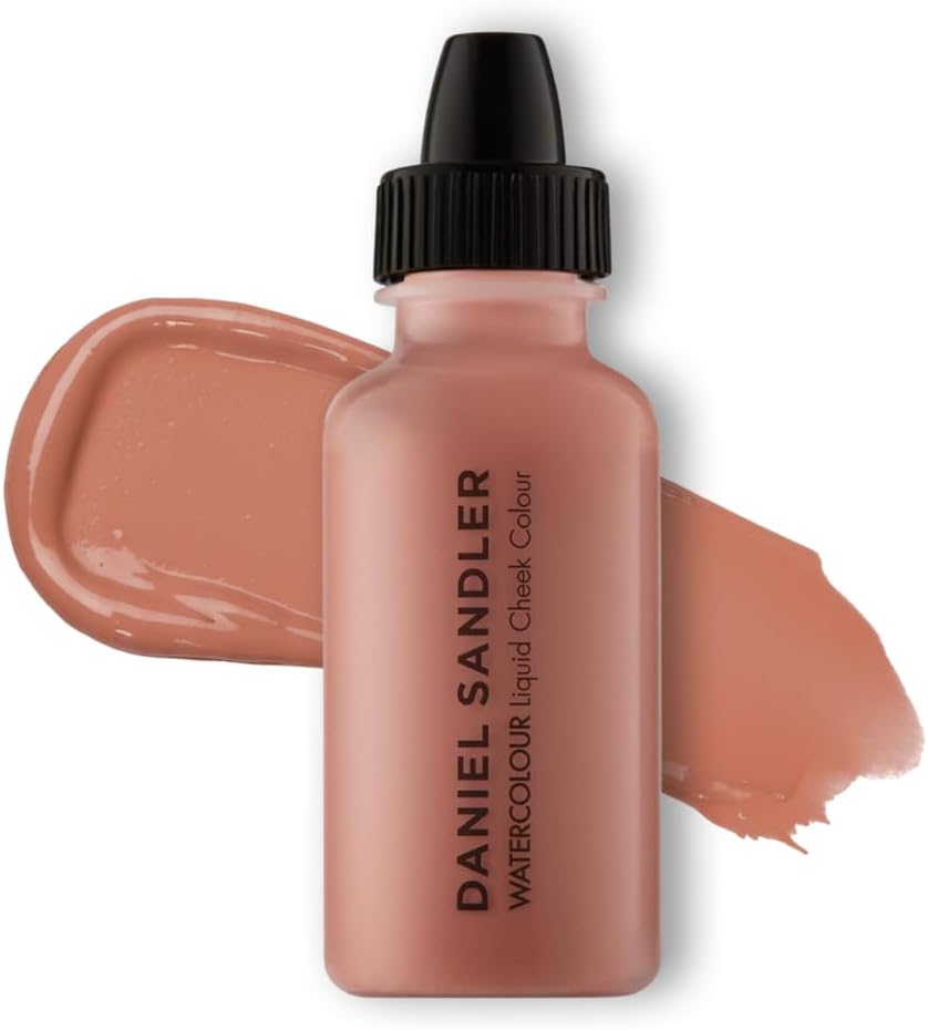 Daniel Sandler WATERCOLOUR LIQUID BLUSH – Lightweight, Buildable, Water-Resistant Formula for Cheeks, Lips & Eyes, 15ml