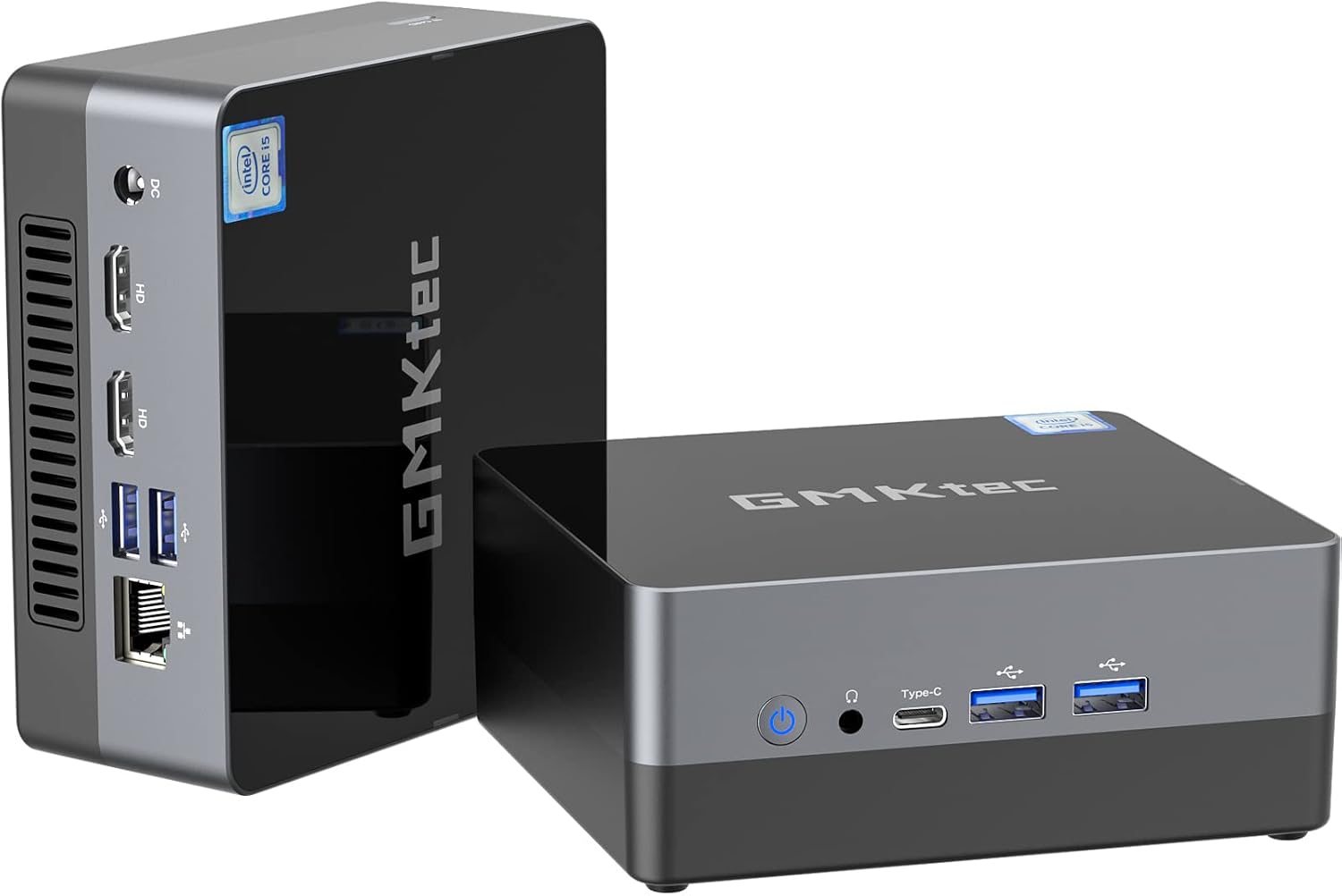Mini PC Desktop Windows 11 Pro - Micro PC Computer Intel i5-8279U 16GB DDR4 RAM 512G SSD, Tiny Desktop Support Ubuntu Linux Dual 4K Monitors Dual WiFi BT4.2 Small Form Factor for Office, Light Gaming