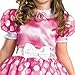 Disney Minnie Mouse Pink Dress Costume for Girls, Official Disney Costume, Toddler Size Small (2T)