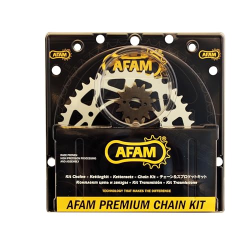 Kit acier DC AFAM 01077162 pour stopper les bruits de chaine moto