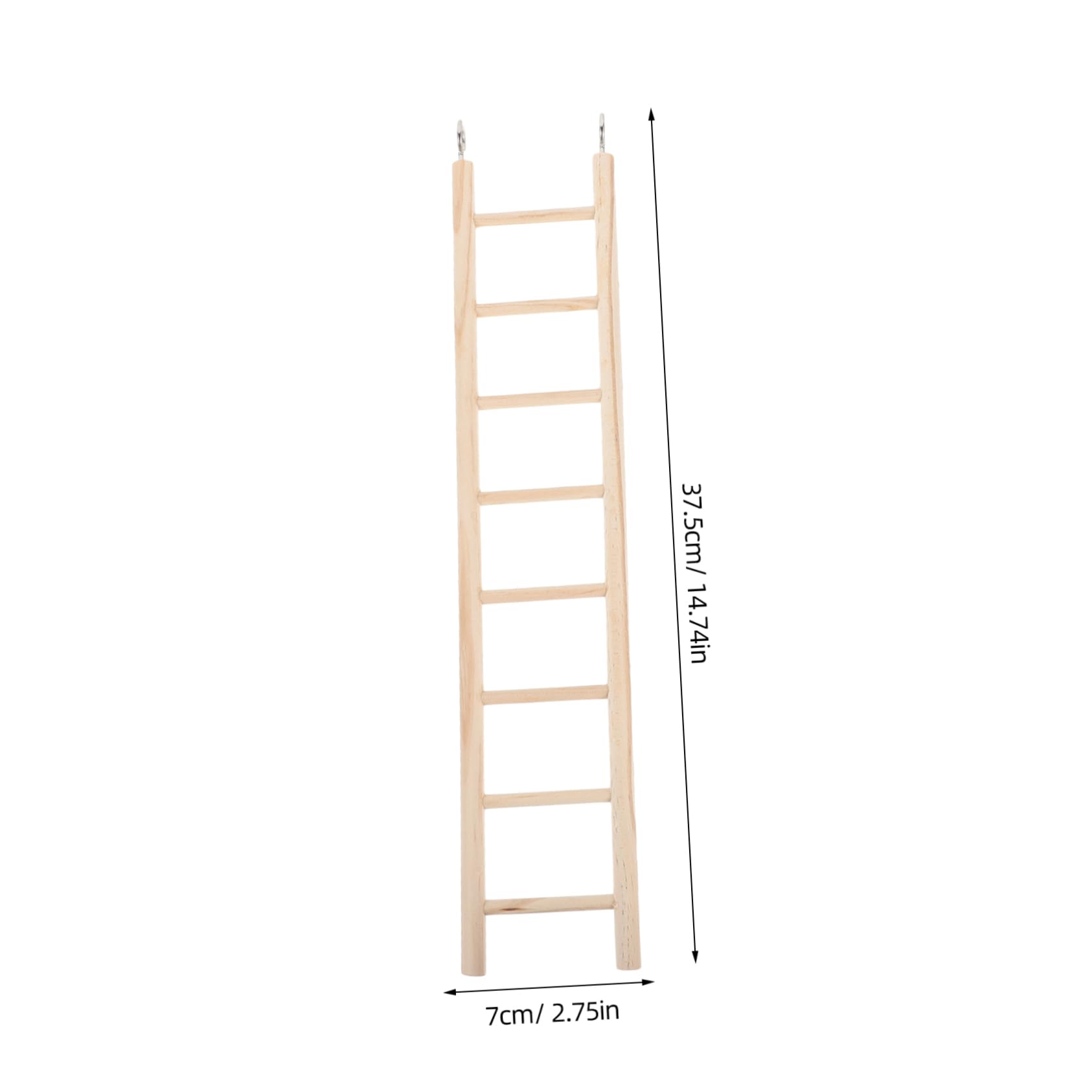 GALPADA Bird Ladder for Birds Climbing Ladder for Budgerigar Parakeets Cockatiels Lovebirds Exercise Chewing for Bird Cages Hamsters