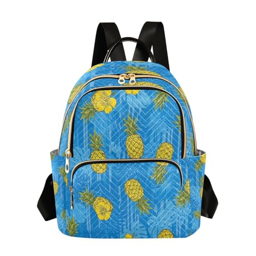 Sac à dos de voyage moderne et décontracté avec motif ananas discret