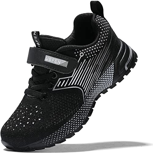 UBFEN Kids Sneakers Boys Girls Tennis Shoes for Running Athletic Walking Gym Sports Lightweight Breathable