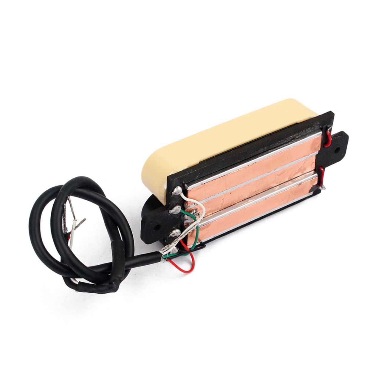 ibasenice 3pezzi Pickup Humbucker Doppio Coil Per Chitarra Elettrica Facile Installazione e Prestazioni Elevate Giallo e Nero