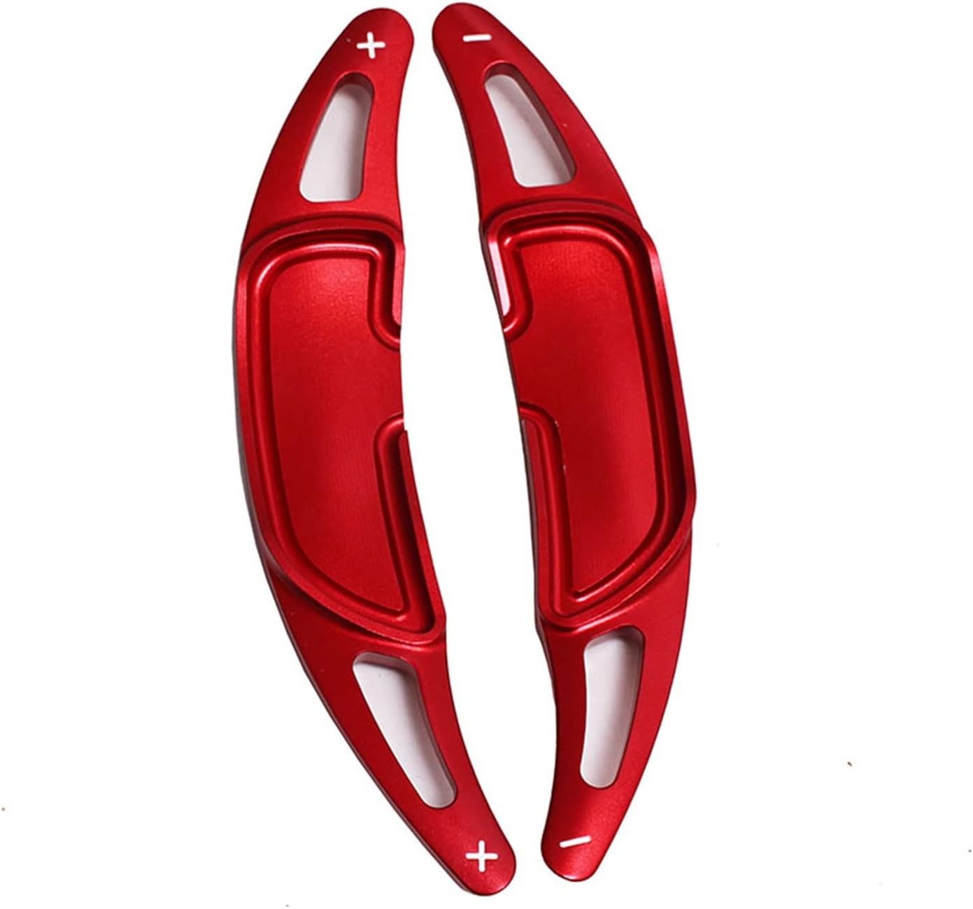 Shift Paddle Extension For Benz For GLC For GLA For AMG For MB For A35 For GLS63 For CLA45 For GLE63 2015-2019 Shifter Extension Styling Steering Wheel Shift Paddles(Red)