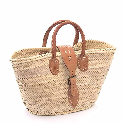 Gelsomini Borsa a mano palma ovale manici e